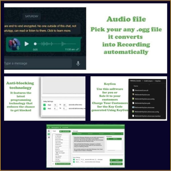 WhatsApp Bulk Sender Software - Image 2