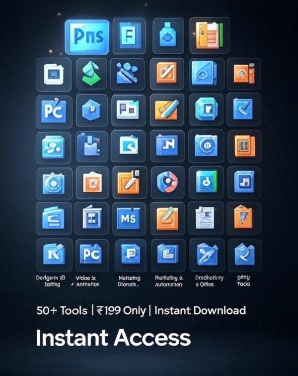 Premium Software Bundle – Get Everything for Just ₹199!